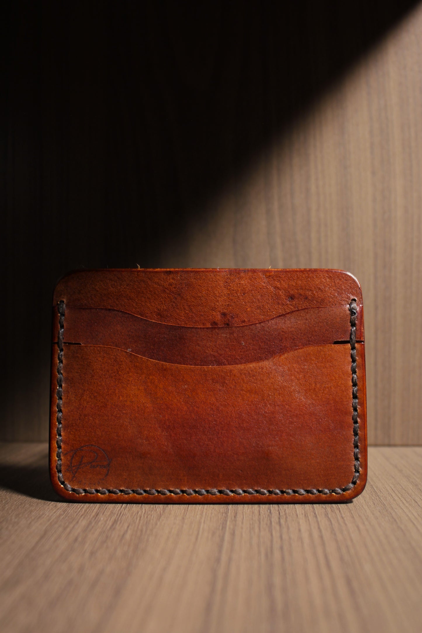 Manhattan | Pured Leather Slim Wallet (Bourbon)