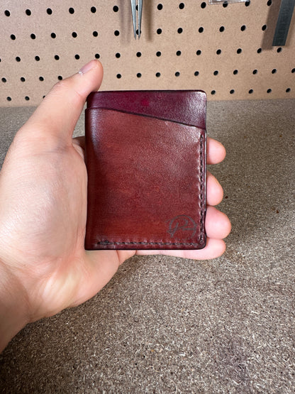 Julep | Pured Slim Card Wallet (Merlot)