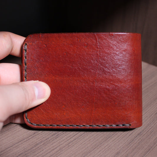 (Scarred) Old Fashioned Bifold Wallet - Bourbon