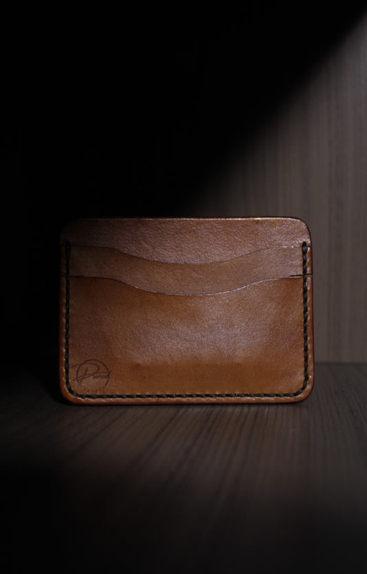 Manhattan | Pured Slim Leather Wallet (Scotch)