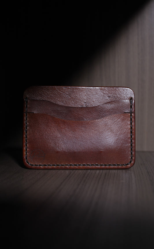 Manhattan | Pured Leather Slim Wallet (Bourbon)