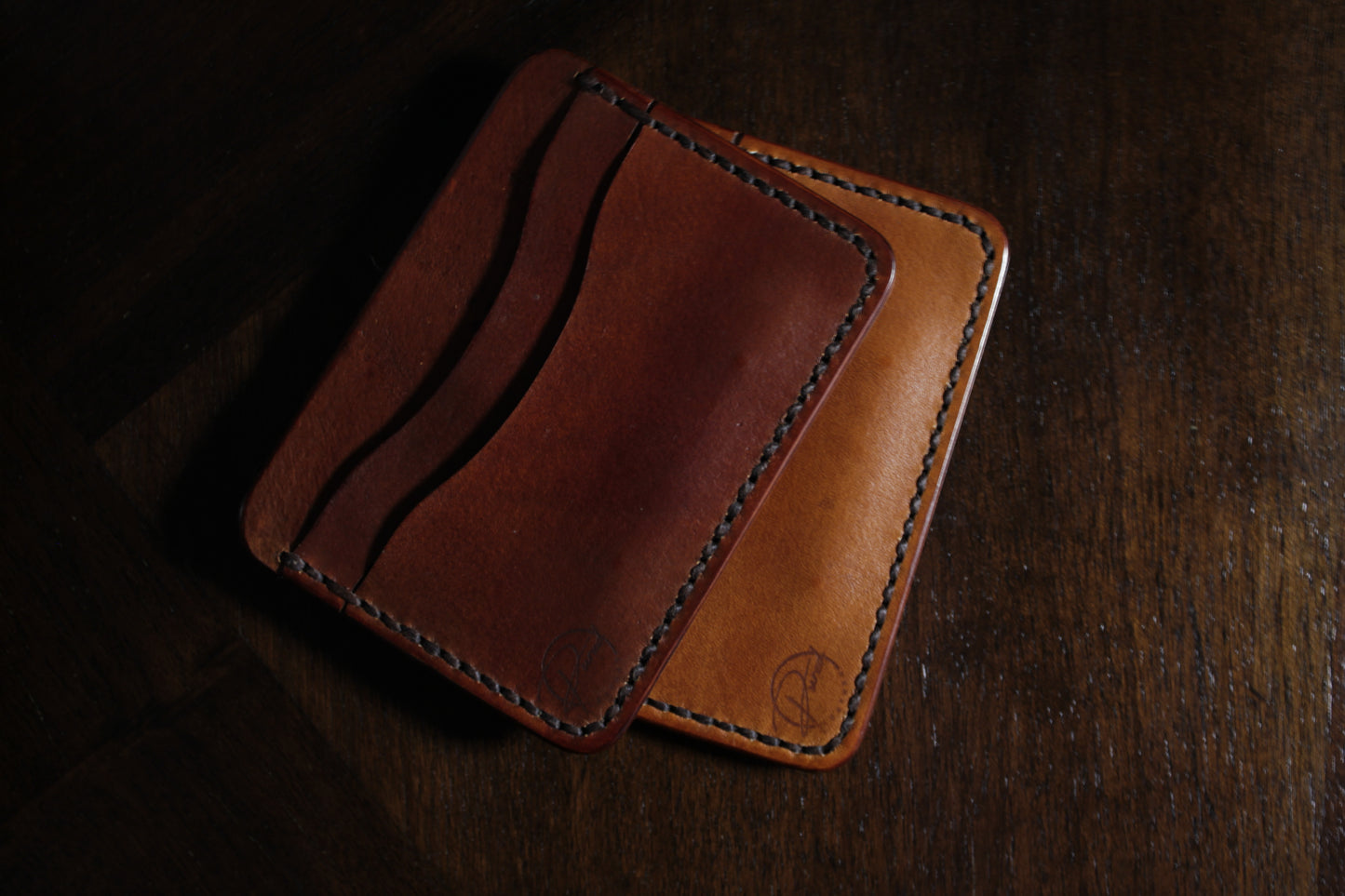 Manhattan | Pured Leather Slim Wallet (Bourbon)