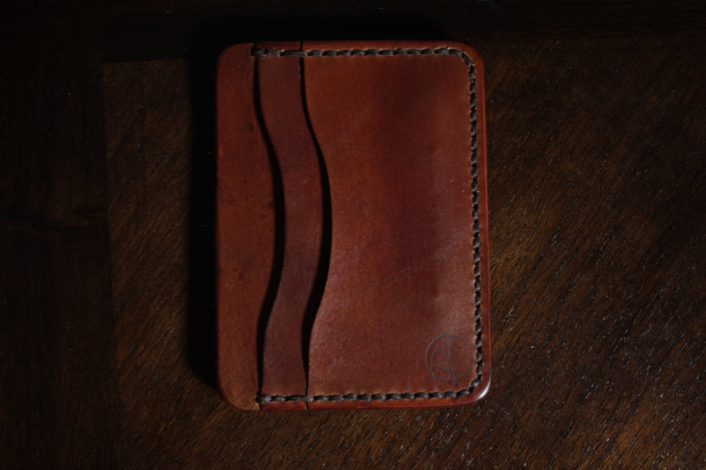 Manhattan | Pured Leather Slim Wallet (Bourbon)