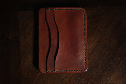 Manhattan | Pured Leather Slim Wallet (Bourbon)